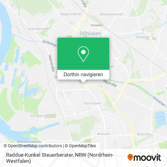 Raddue-Kunkel Steuerberater Karte