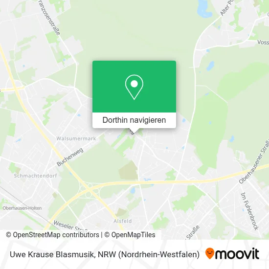 Uwe Krause Blasmusik Karte