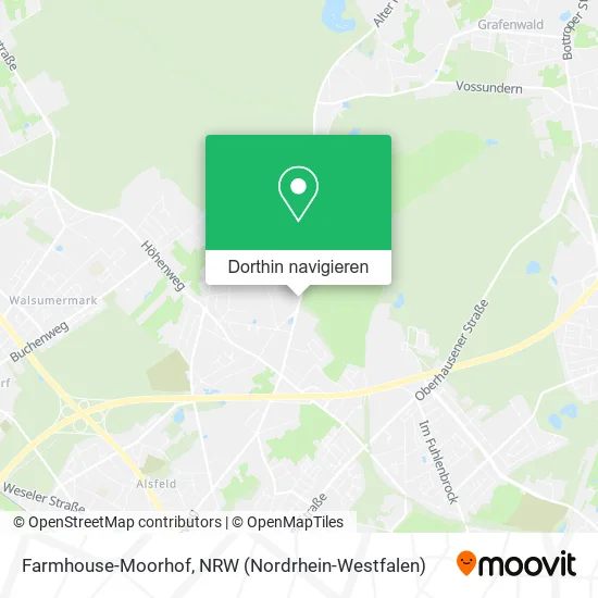 Farmhouse-Moorhof Karte