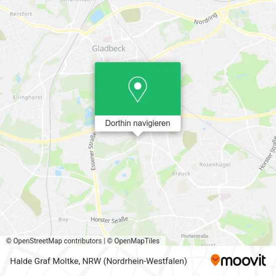 Halde Graf Moltke Karte