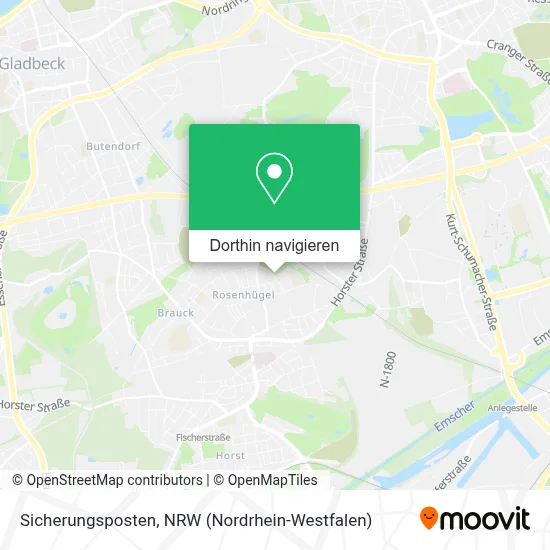 Sicherungsposten Karte