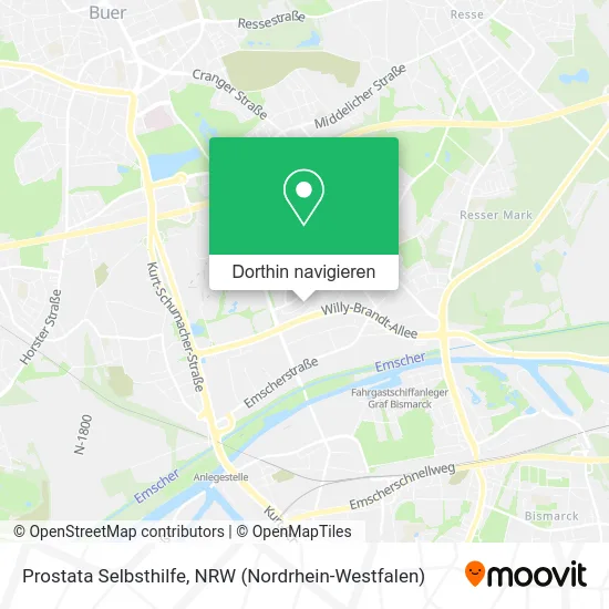 Prostata Selbsthilfe Karte