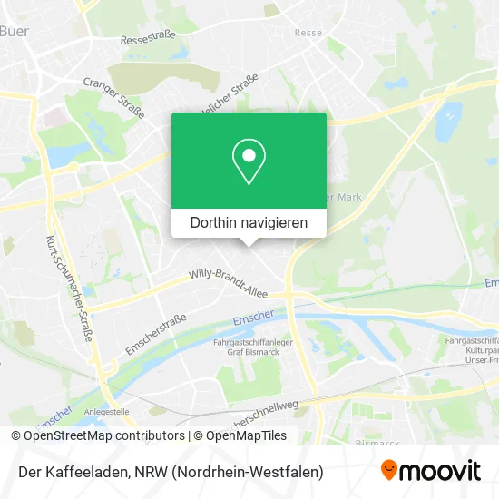 Der Kaffeeladen Karte