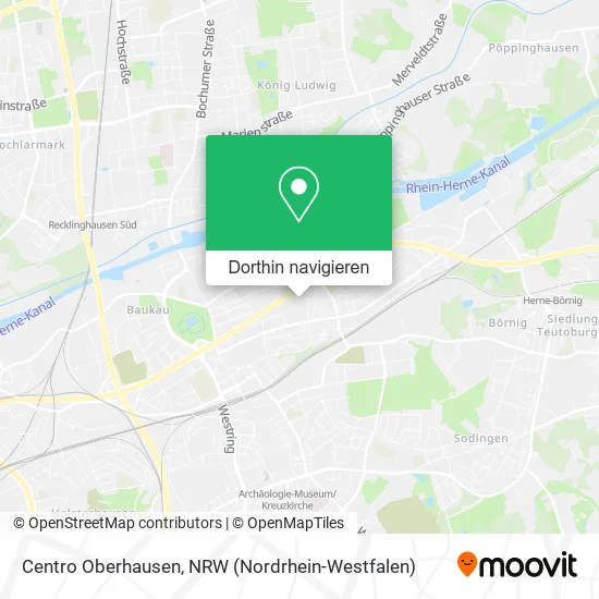 Centro Oberhausen Karte
