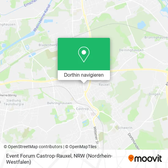 Event Forum Castrop-Rauxel Karte