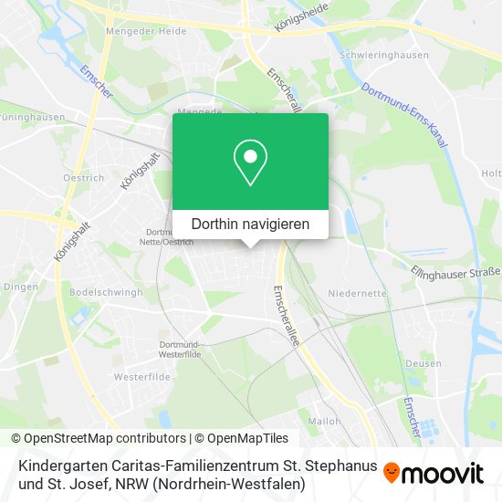 Kindergarten Caritas-Familienzentrum St. Stephanus und St. Josef Karte