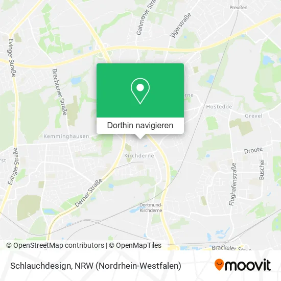 Schlauchdesign Karte