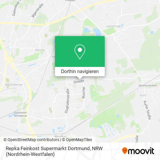 Repka Feinkost Supermarkt Dortmund Karte