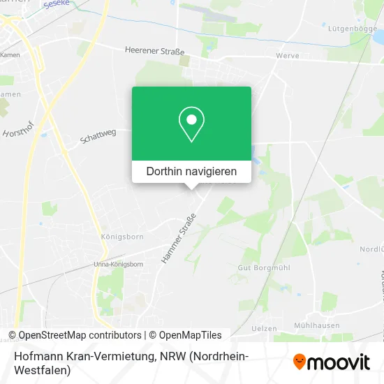 Hofmann Kran-Vermietung Karte