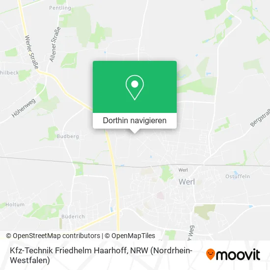 Kfz-Technik Friedhelm Haarhoff Karte