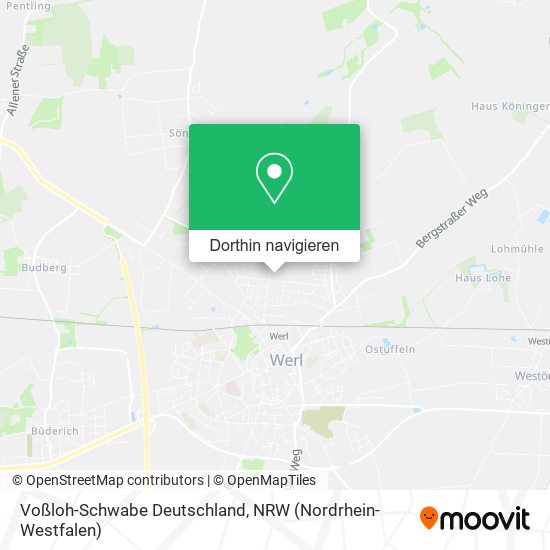 Voßloh-Schwabe Deutschland Karte