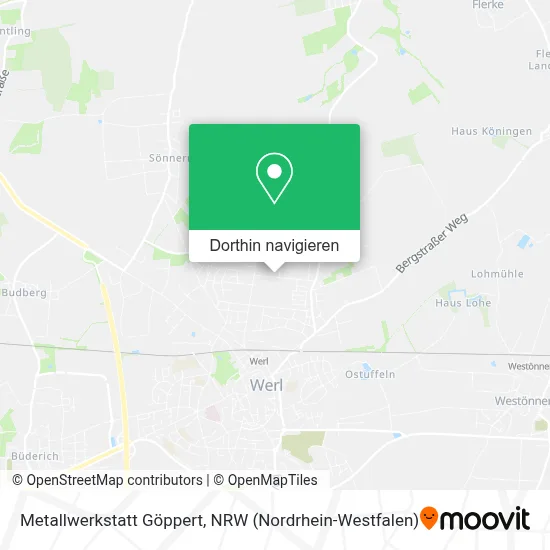 Metallwerkstatt Göppert Karte
