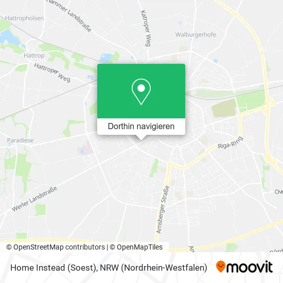 Home Instead (Soest) Karte