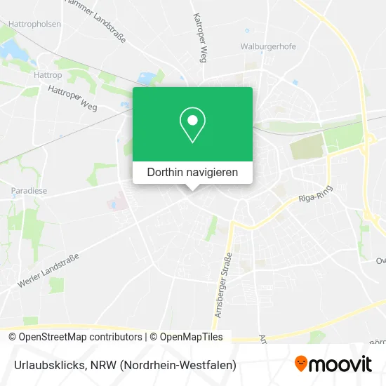 Urlaubsklicks Karte
