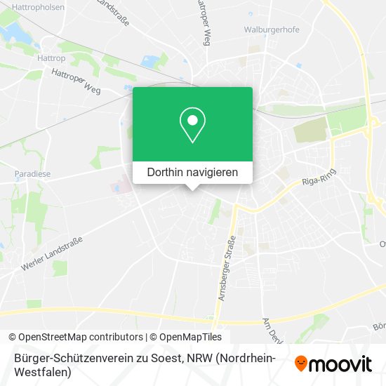 Bürger-Schützenverein zu Soest Karte
