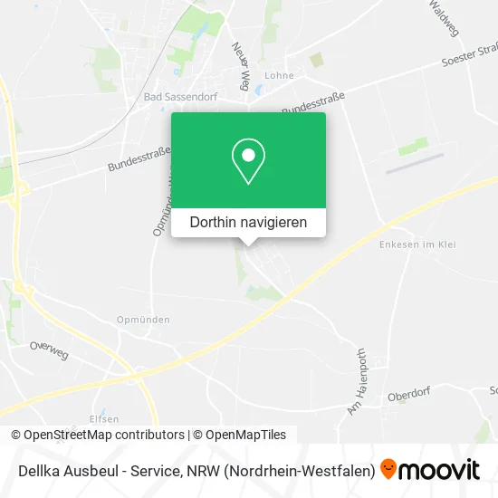 Dellka Ausbeul - Service Karte