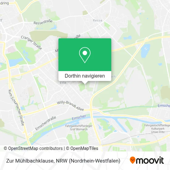 Zur Mühlbachklause Karte