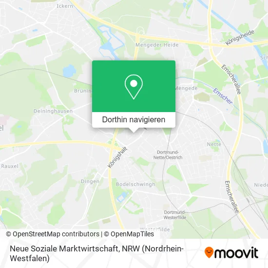 Neue Soziale Marktwirtschaft Karte