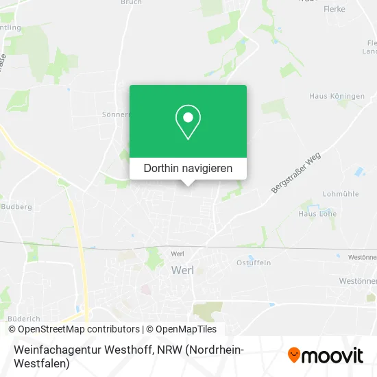 Weinfachagentur Westhoff Karte