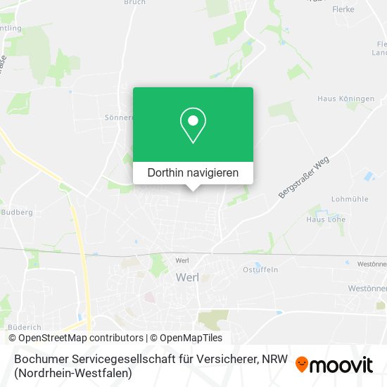 Bochumer Servicegesellschaft für Versicherer Karte
