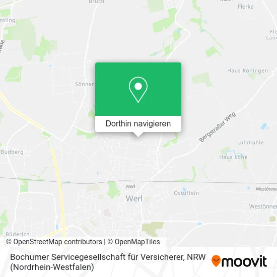 Bochumer Servicegesellschaft für Versicherer Karte