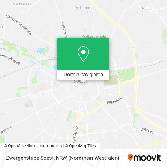 Zwergenstube Soest Karte