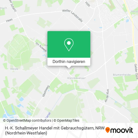 H.-K. Schallmeyer Handel mit Gebrauchsgütern Karte
