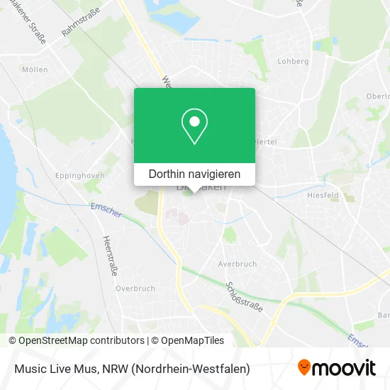 Music Live Mus Karte