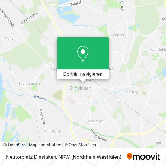 Neutorplatz Dinslaken Karte