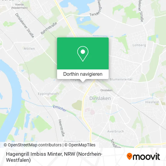 Hagengrill Imbiss Minter Karte