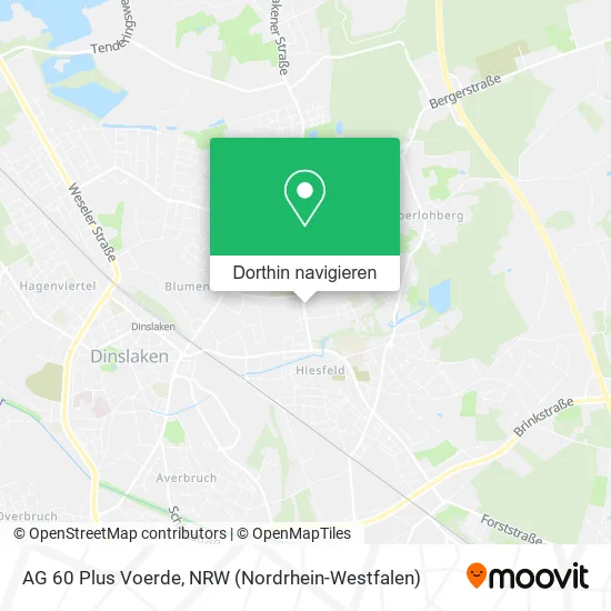 AG 60 Plus Voerde Karte