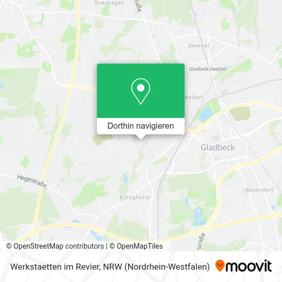 Werkstaetten im Revier Karte