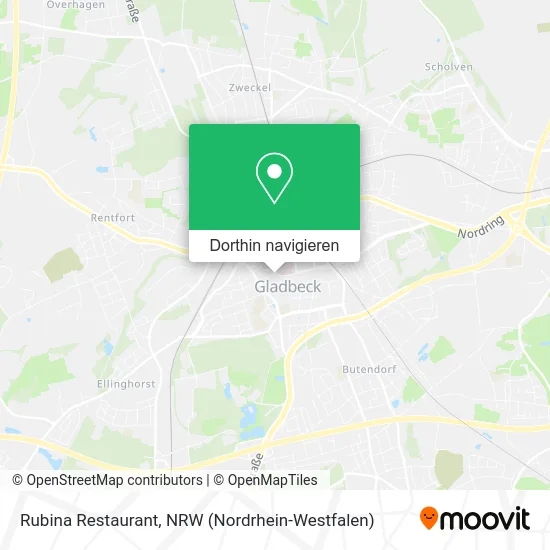 Rubina Restaurant Karte