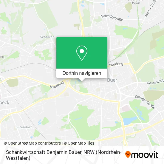 Schankwirtschaft Benjamin Bauer Karte