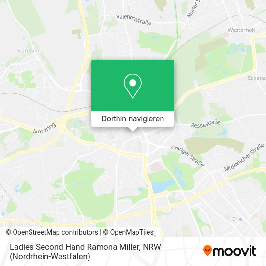 Ladies Second Hand Ramona Miller Karte