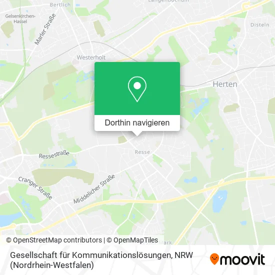 Gesellschaft für Kommunikationslösungen Karte