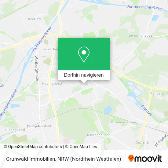 Grunwald Immobilien Karte