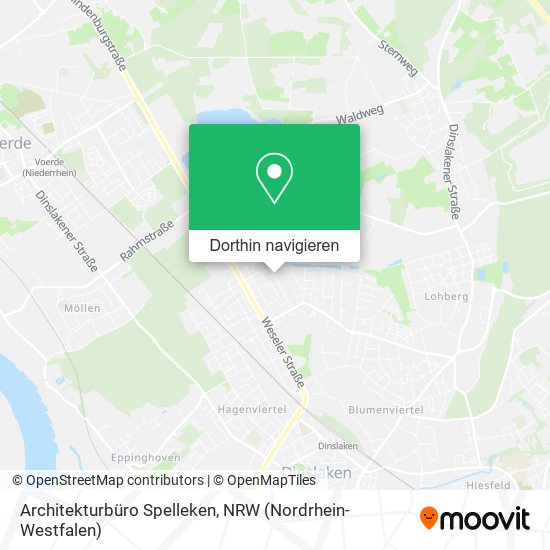 Architekturbüro Spelleken Karte