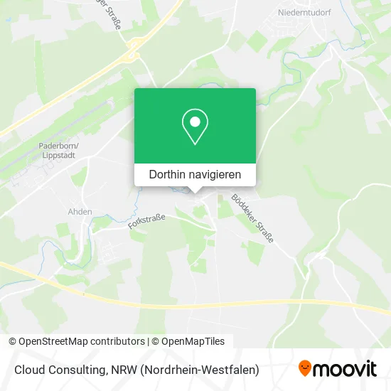 Cloud Consulting Karte