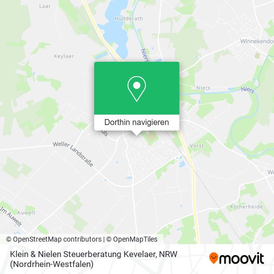 Klein & Nielen Steuerberatung Kevelaer Karte