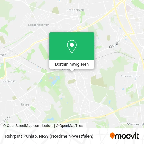 Ruhrputt Punjab Karte