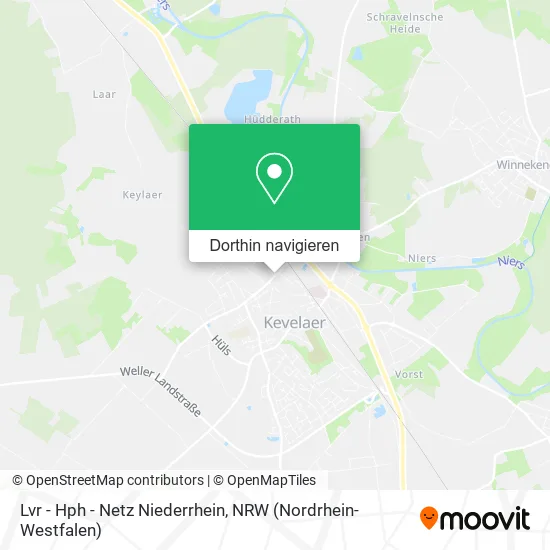 Lvr - Hph - Netz Niederrhein Karte