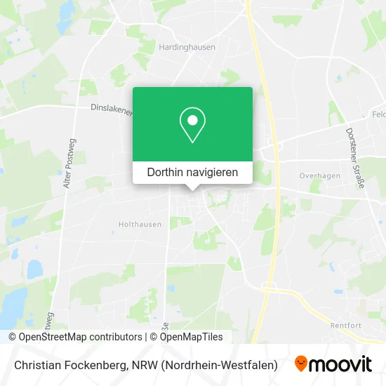 Christian Fockenberg Karte