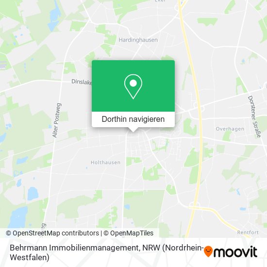 Behrmann Immobilienmanagement Karte