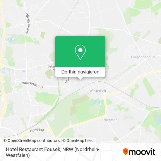 Hotel Restaurant Fousek Karte