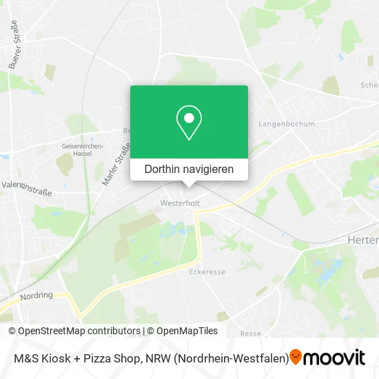 M&S Kiosk + Pizza Shop Karte