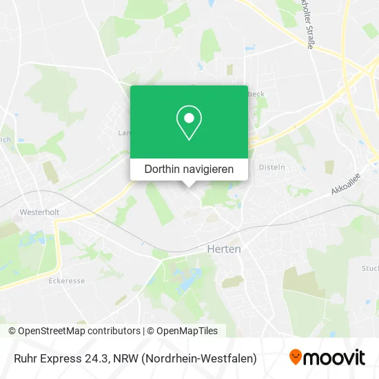 Ruhr Express 24.3 Karte