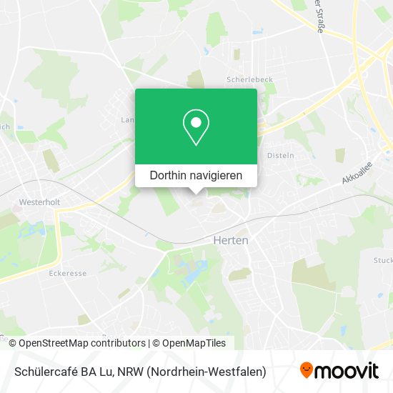 Schülercafé BA Lu Karte