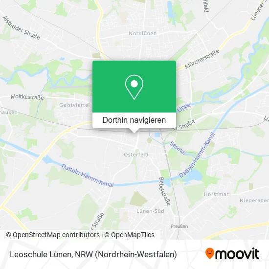 Leoschule Lünen Karte