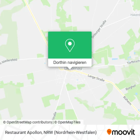 Restaurant Apollon Karte